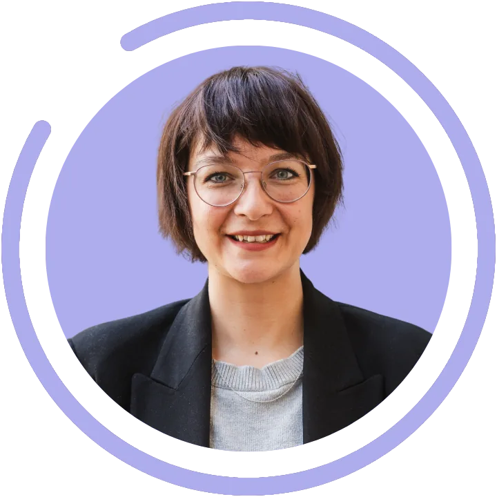 Porträt von Anna, Teammitglied von public.consulting